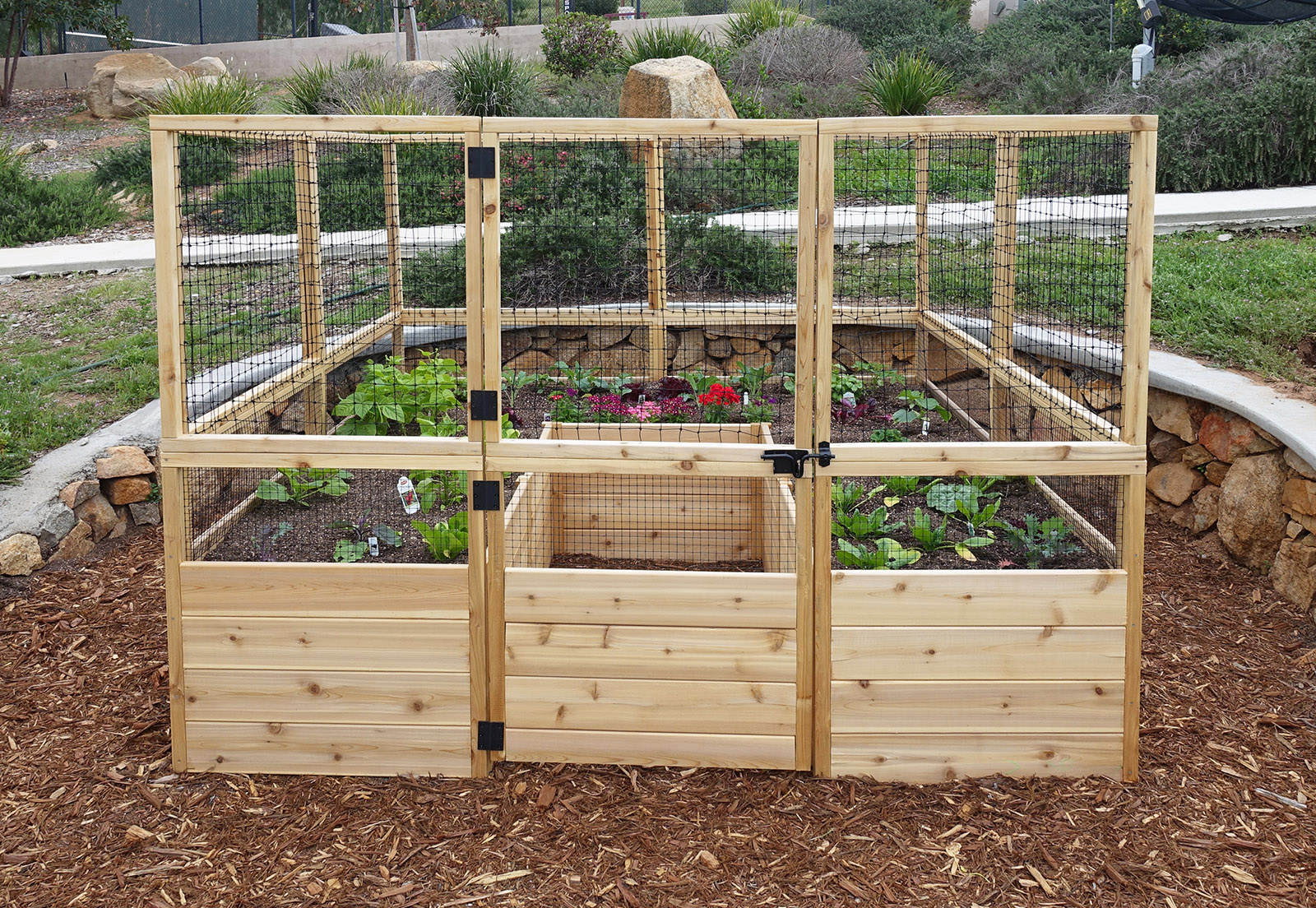 8’x12′ Complete Vegetable Garden Kit Gardens To Gro