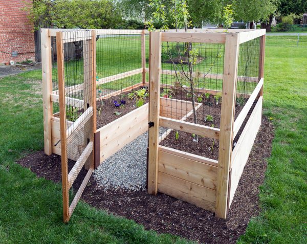 8 X8 Just Add Lumber Vegetable Garden Kit Deer Proof Gardens