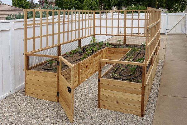 8 X12 Complete Vegetable Garden Kit Gardens To Gro 8 X12 Complete Vegetable Garden Kit, Vegetable Garden Fence Kit Uk