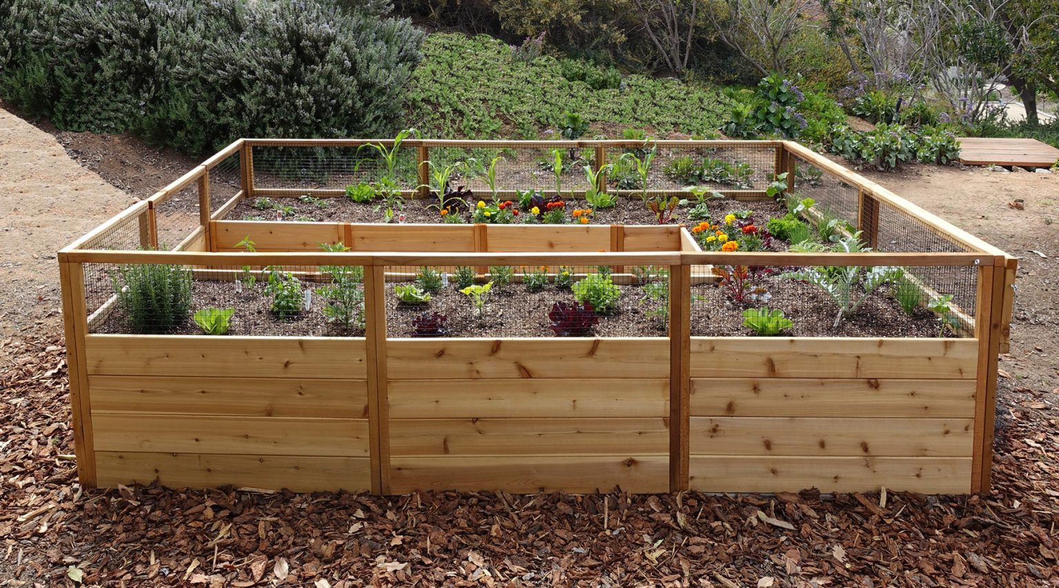 8’x12′ Complete Vegetable Garden Kit Gardens To Gro