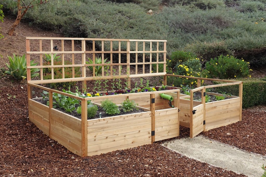 12’x8′ Complete Vegetable Garden Kit Gardens To Gro