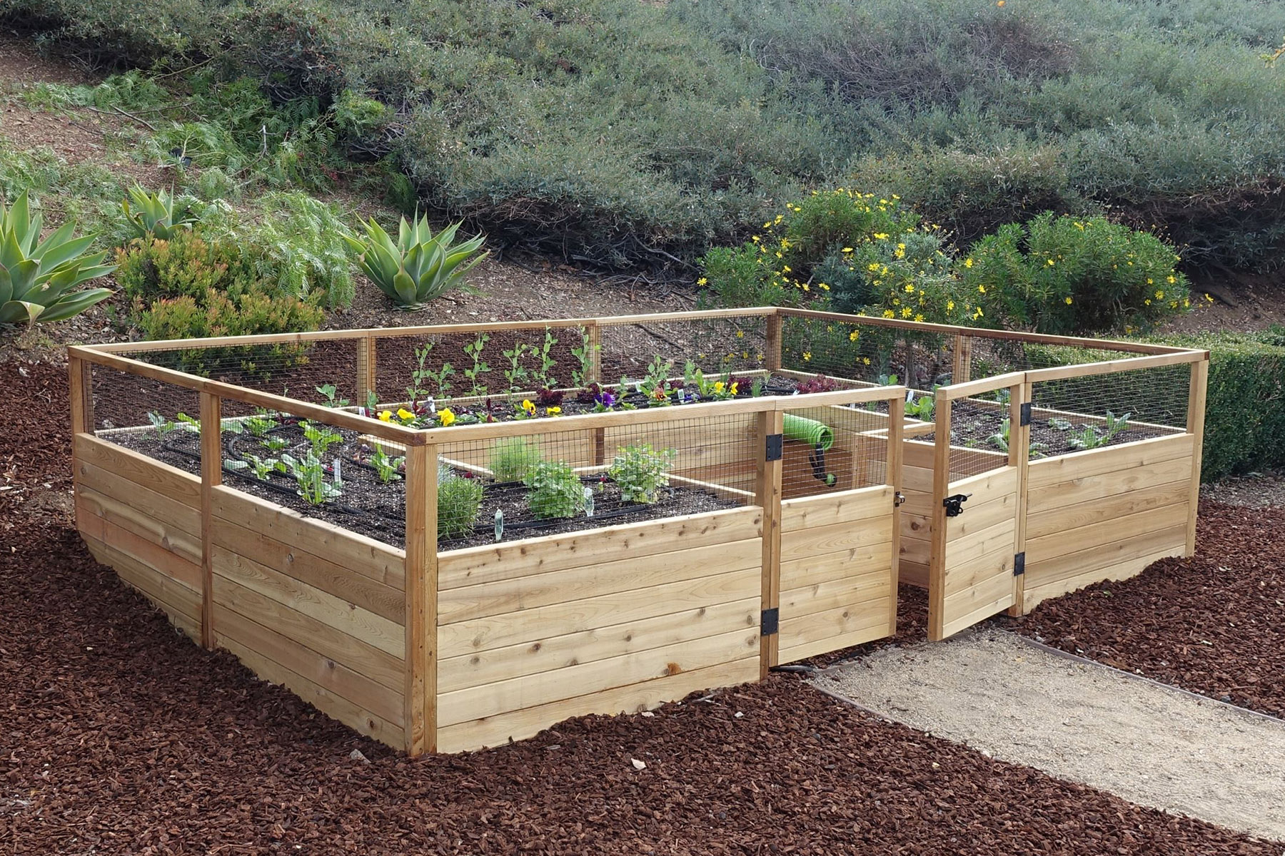 8'x12' Complete Vegetable Garden Kit