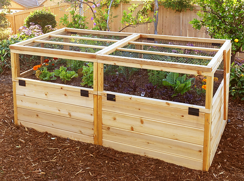 3'x6' Convertible Raised Garden Bed