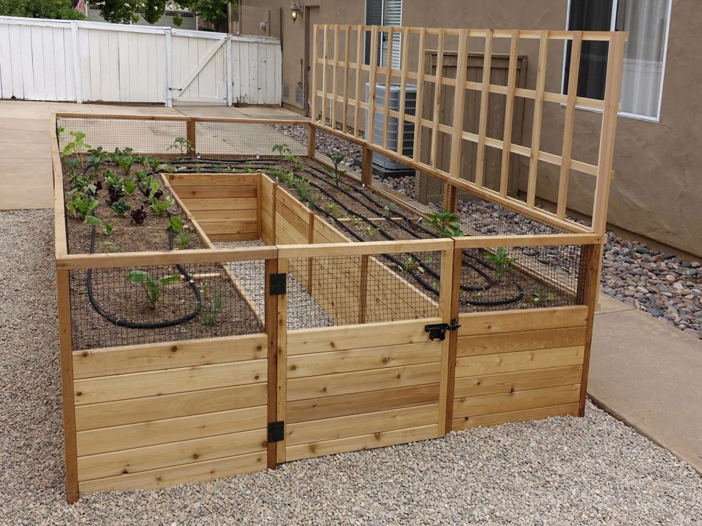 8’x12′ Complete Vegetable Garden Kit Gardens To Gro