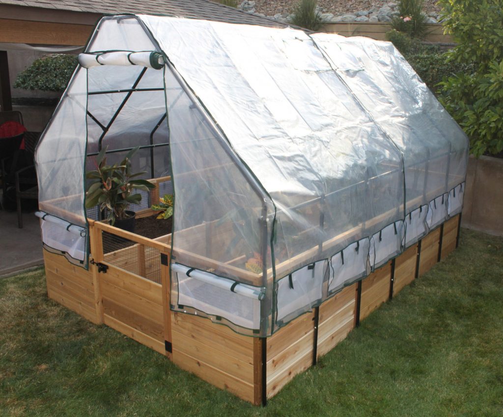 8’x8′ JustAddLumber Vegetable Garden Kit Deer Proof Gardens To Gro