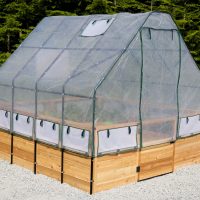 8'x8' Vegetable Garden Kit with Greenhouse - Image 2