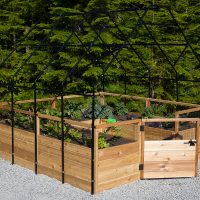 8'x8' Vegetable Garden Kit with Greenhouse - Image 3